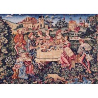 Gobelín tapisserie Le goûter